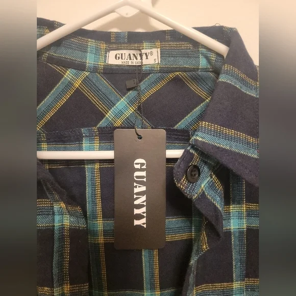 Women's Long Sleeve Flannel - Picture 2 of 2